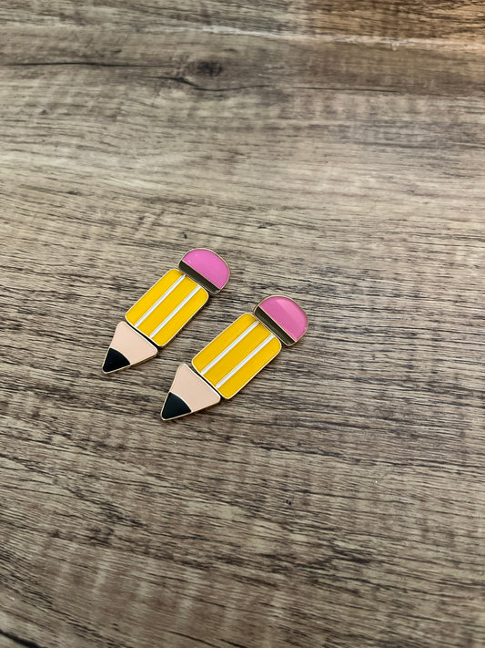 Pencil Dangle Earring