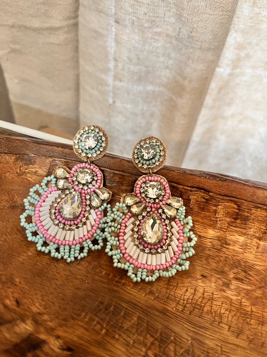 Pastel Bead Earring